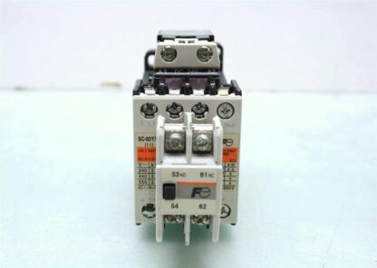 Fuji SC-03Y/G Magnetic Contactor w/ SZ-A11 Aux Contact Block, SZ-Z1 Surge Unit - Used - Image 6