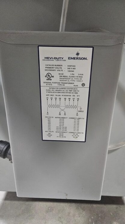 Hoffman A90XM4EW24FTCLPG 4 Door Disconnect Electrical Enclosure 480V / 400A - New other (see details) - Image 21