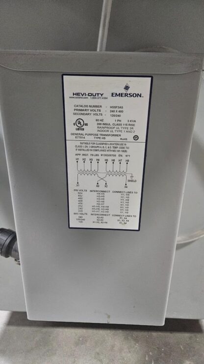 Hoffman A90XM4EW24FTCLPG 4 Door Disconnect Electrical Enclosure 480V / 400A - New other (see details) - Image 46