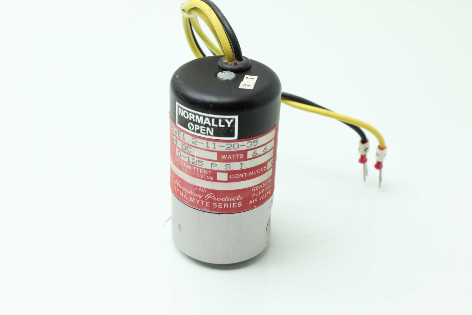 Humphrey Products 062E1 2-11-20-35 / Pneumatic Solenoid Valve 1/4" NPT - Used