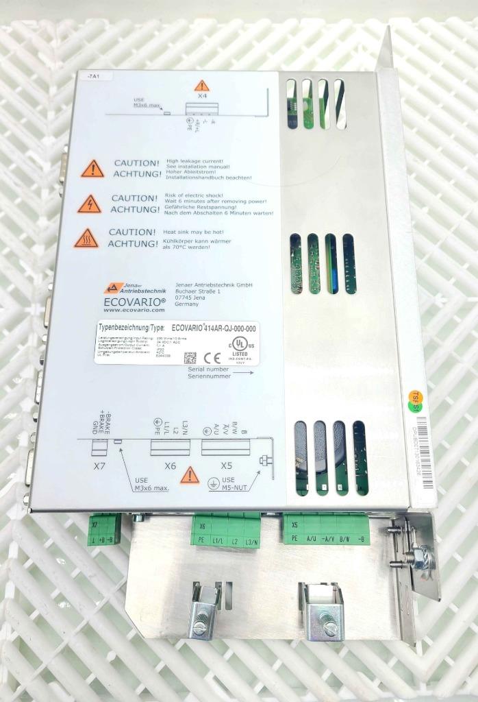 Jenaer Antriebstechnik ECOVARIO 414AR-QJ-000-000 w/ 80B33-0460-D87WD-AA Motor - Used - Image 26