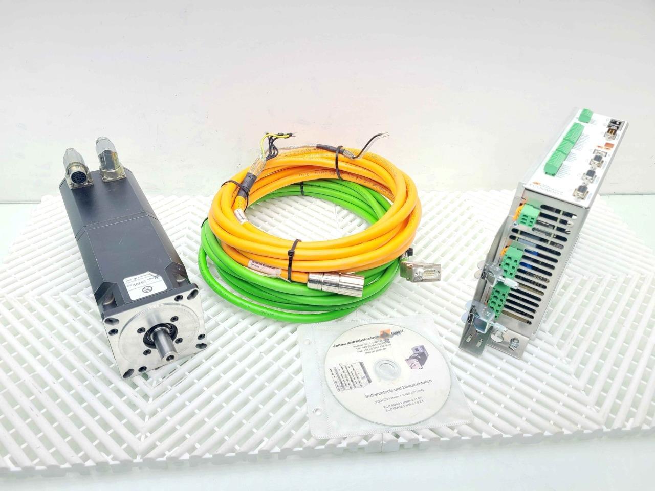 Jenaer Antriebstechnik ECOVARIO 414AR-QJ-000-000 w/ 80B33-0460-D87WD-AA Motor - Used