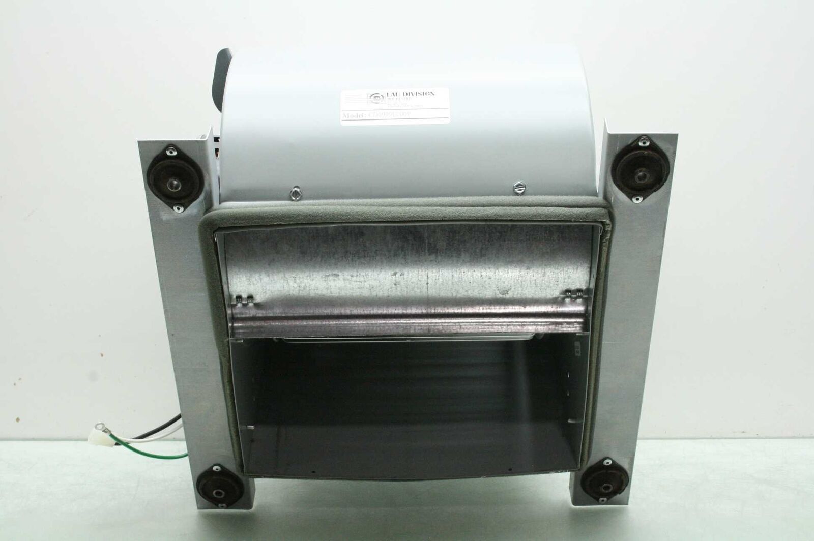 LAU Blower Fan CD0909E000P, GE J521SRV Motor 115V, ~ 3100RPM - Used