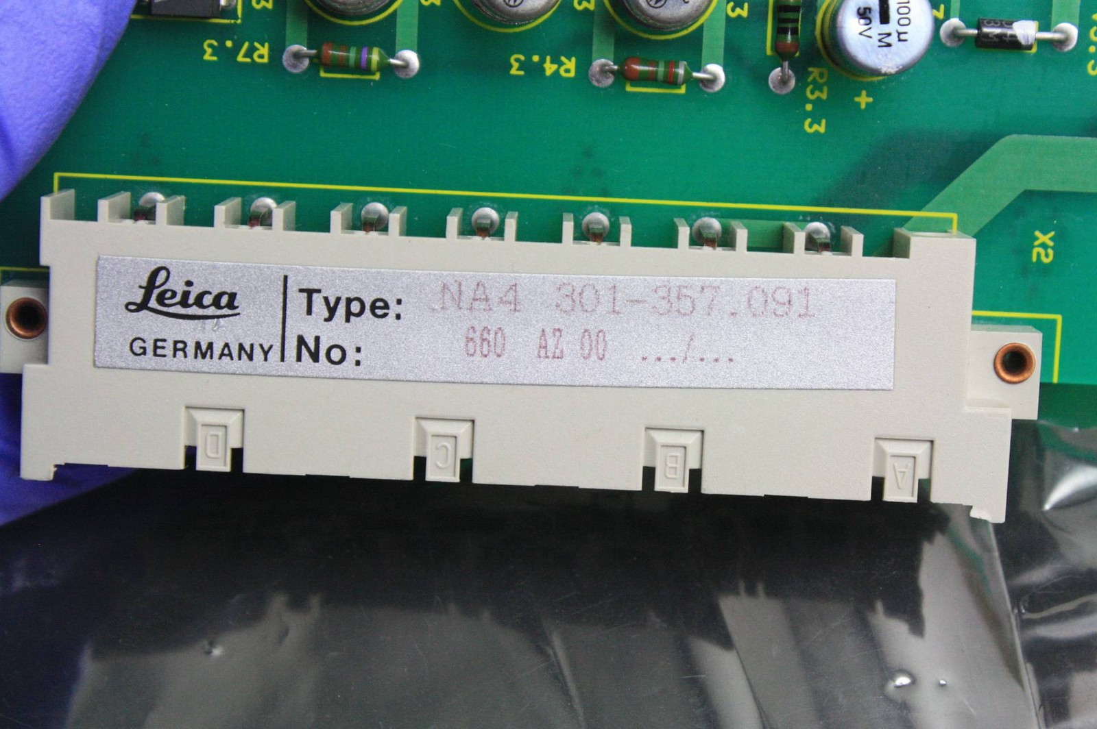 Leitz / Leica Microsystems NA4-301-357.091 660 AZ 00 CMM Controller Board - Used - Image 4