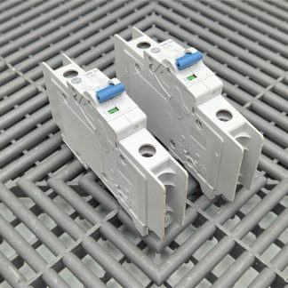 Lot of 2 Allen-Bradley 1489-M1C100 Ser D Circuit Breaker 10A Single Pole - Used