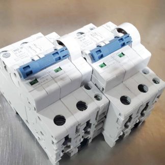 Lot of 2 Allen-Bradley 1492-SP C2A Circuit Breakers 2-pole w/ 189-AR11 - Used