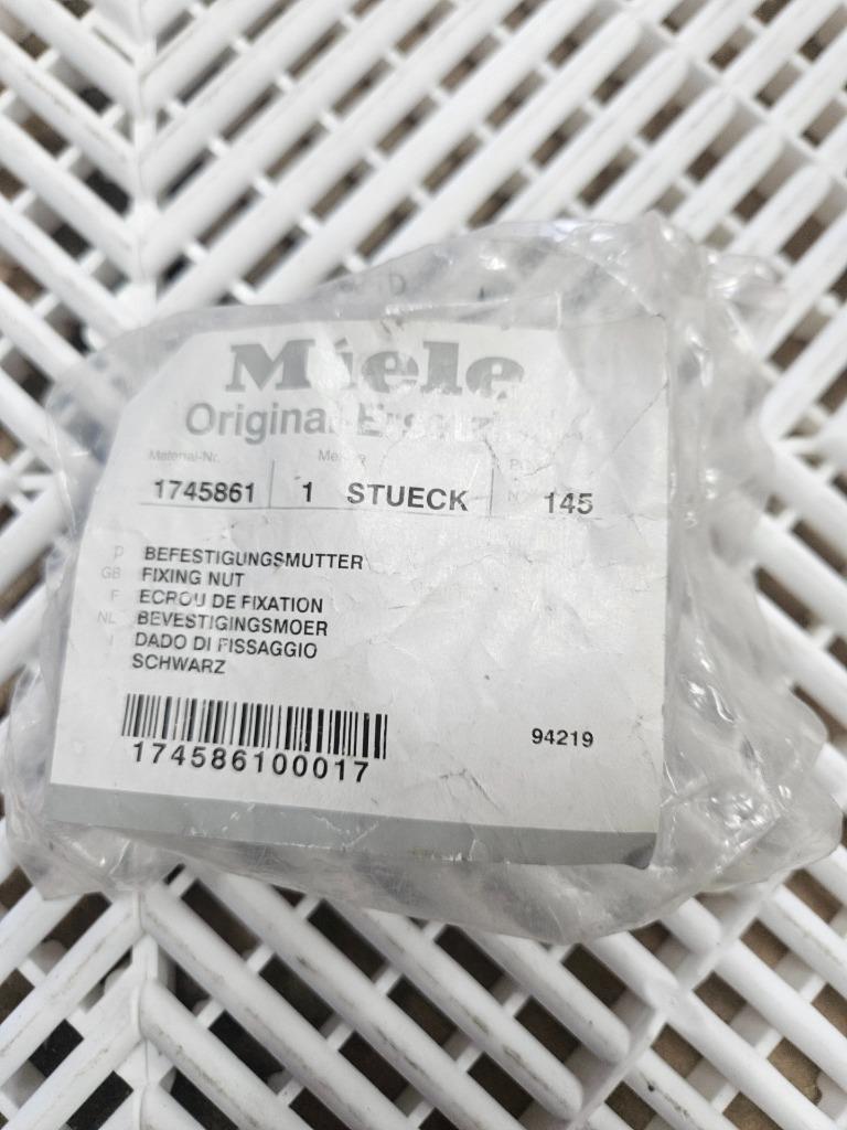 Miele 1745861 Fixing Nut for Spray Arm Black - New - Image 7