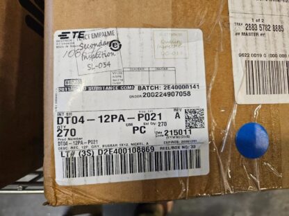 New Deutsch DT04-12PA-P021 Bussed Feedback Receptacle Plug Assembly 12 Pin - New - Image 5