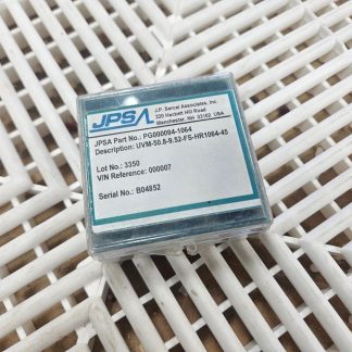 New JPSA UVM-50.8-9.52-FS-HR1064-45 Clear Laser Optical Window 2" x 1064nm - New