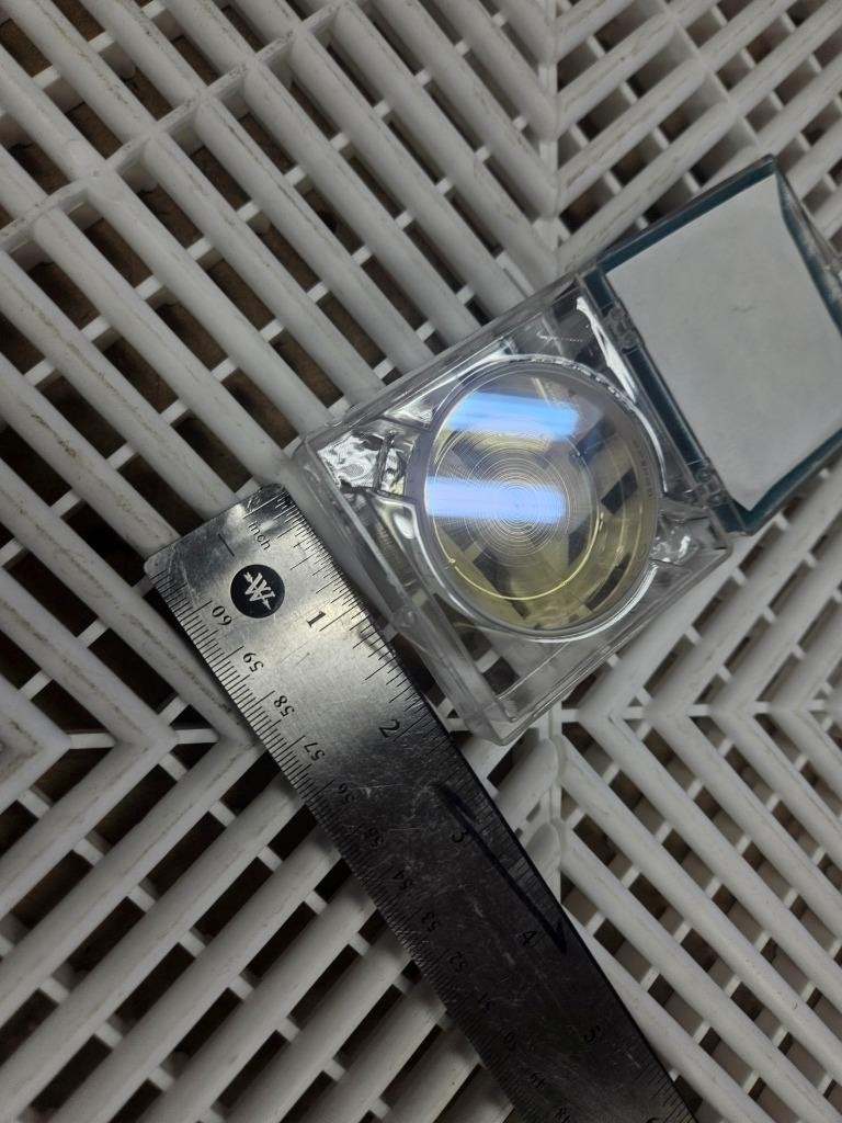 New JPSA UVM-50.8-9.52-FS-HR1064-45 Clear Laser Optical Window 2" x 1064nm - New - Image 5