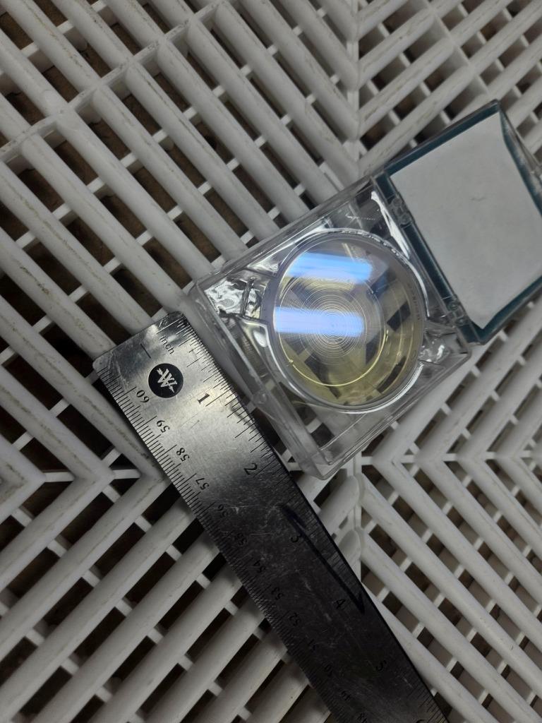 New JPSA UVM-50.8-9.52-FS-HR1064-45 Clear Laser Optical Window 2" x 1064nm - New - Image 10