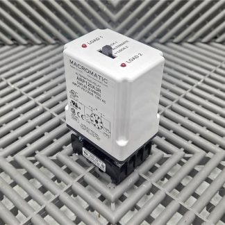 New Macromatic ARP120A3R 8-Pin Alternating Relay, DPDT, 120V AC w/ 70169-D Base - New other (see details)