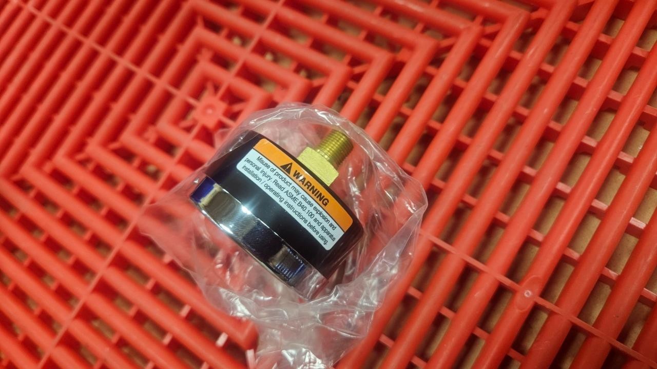 New Parker 936911 Tri-Color Filter Pressure Gauge 12 / 60 PSI 1/8" NPT 172184A - New - Image 7