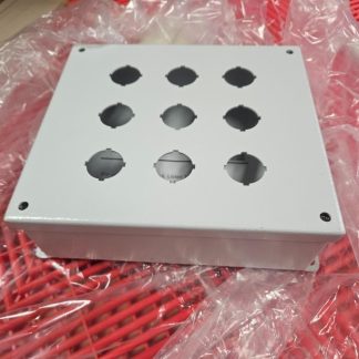New Rittal PB 30mm 9 Hole Pushbutton Junction Box Enclosure - New