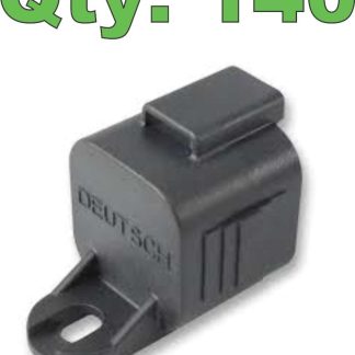 (Qty 140) New Deutsch 1011-347-0605 Dust Cover Cap DT 6-Way - New