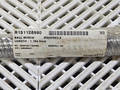 Rexroth R151128990 Precision Ball Screw 1184mm Length 25X25RX3,5 - New other (see details) - Image 3