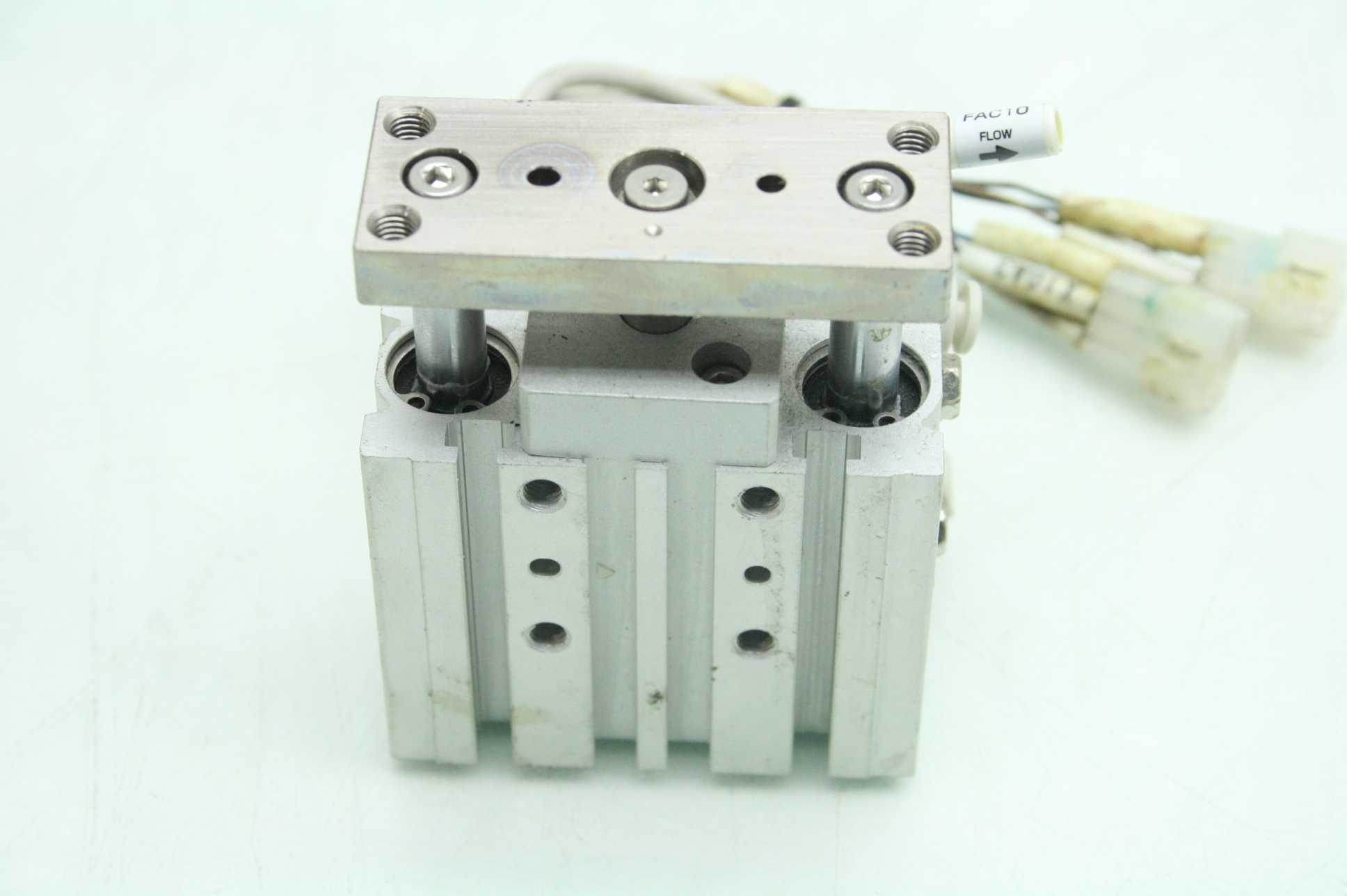 SMC 13-MGPL16-20 Pneumatic Guided Air Cylinder 16mm Bore x 20mm Stroke - Used - Image 15