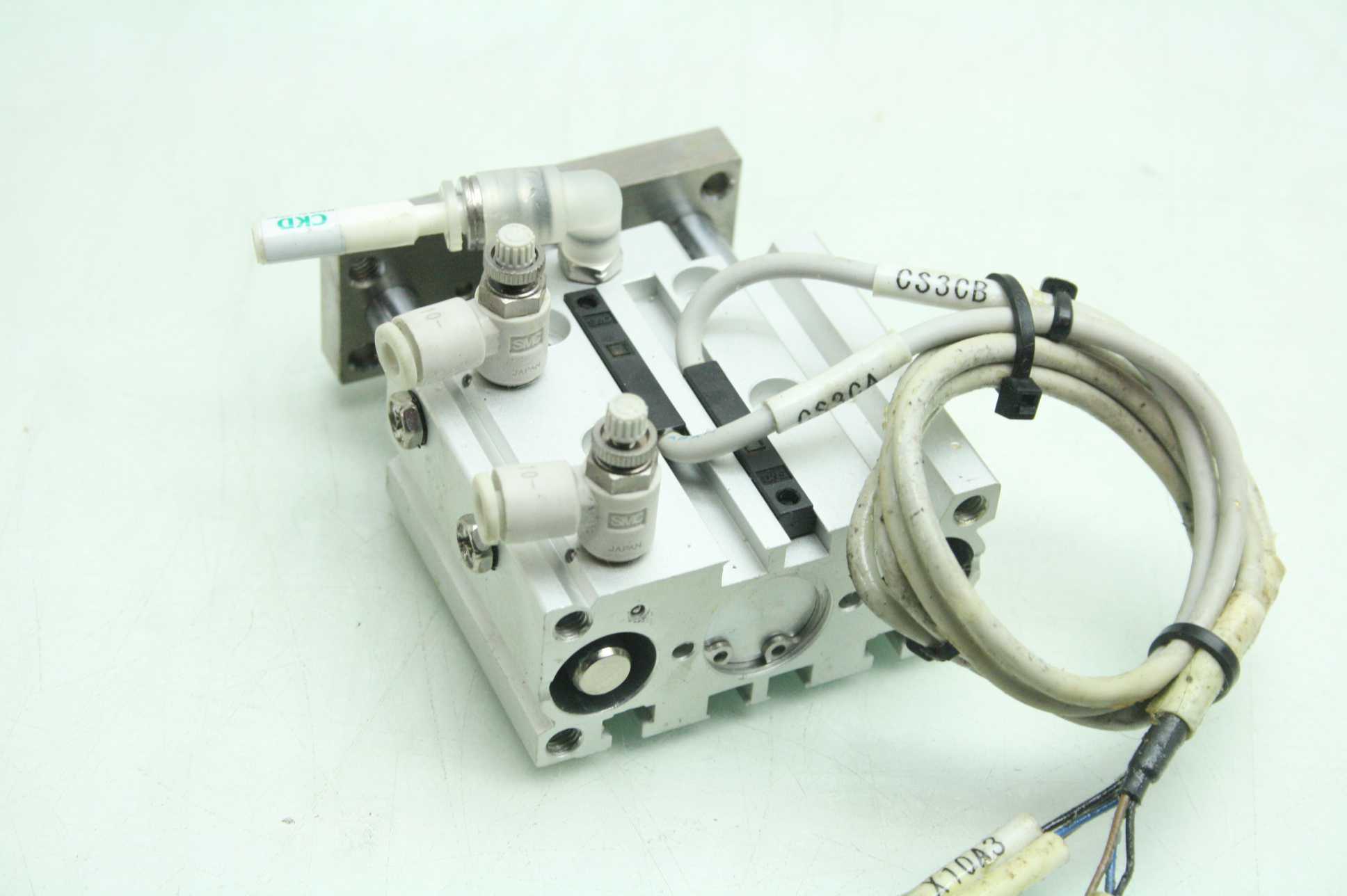 SMC 13-MGPL16-20 Pneumatic Guided Air Cylinder 16mm Bore x 20mm Stroke - Used - Image 16