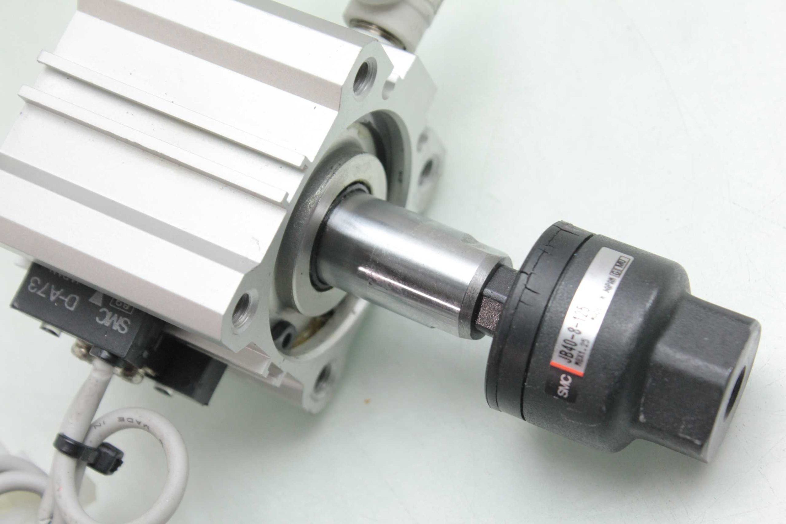SMC CDQ2L40-10-A73 Pneumatic Air Cylinder 40mm Bore x 10mm Stroke w Limit Switch - Used - Image 23