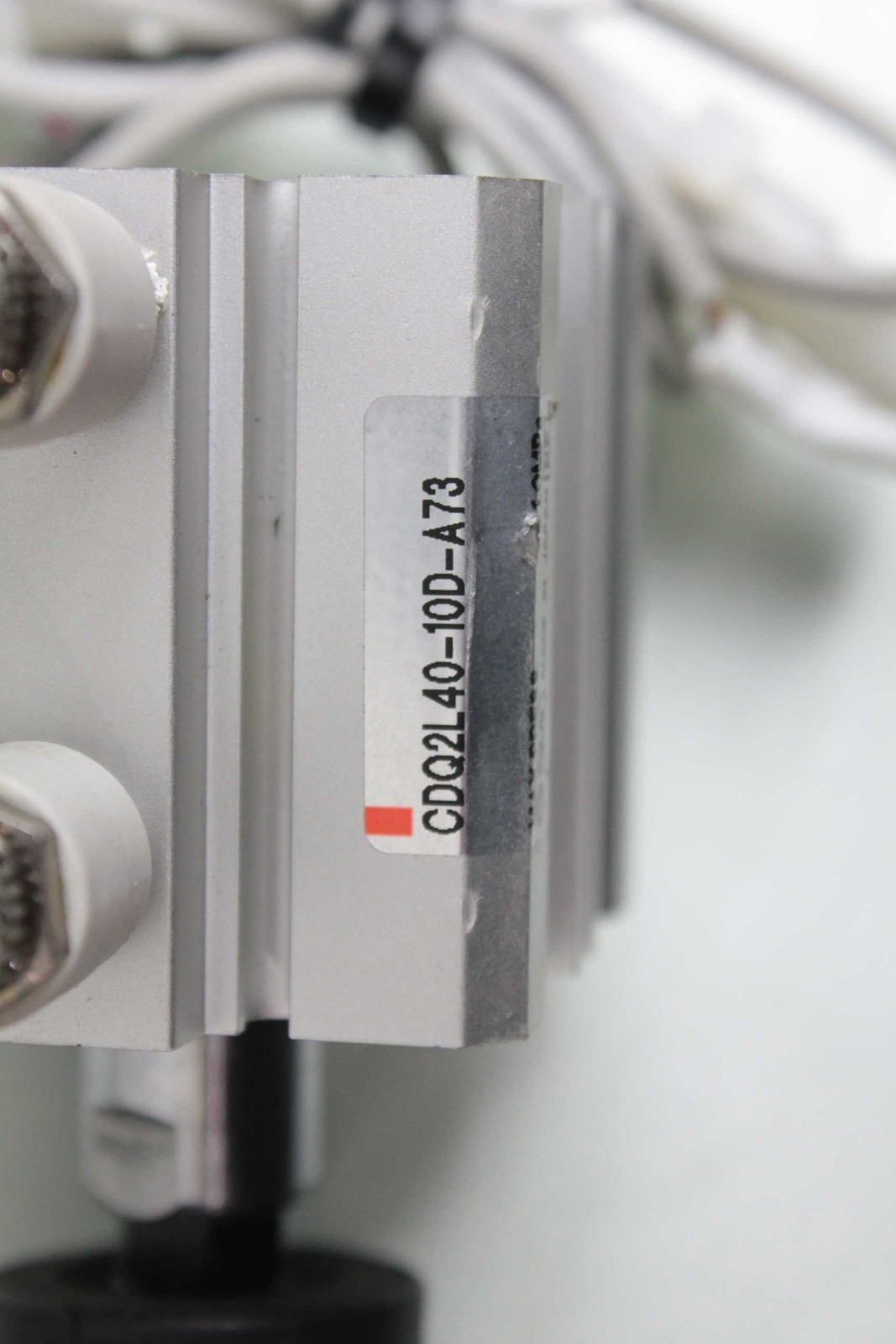 SMC CDQ2L40-10-A73 Pneumatic Air Cylinder 40mm Bore x 10mm Stroke w Limit Switch - Used - Image 4