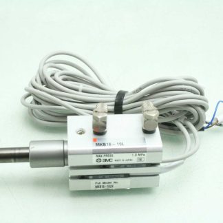 SMC MKB16-10LN Pneumatic Rotary Clamp Cylinder 16mm Bore - Used