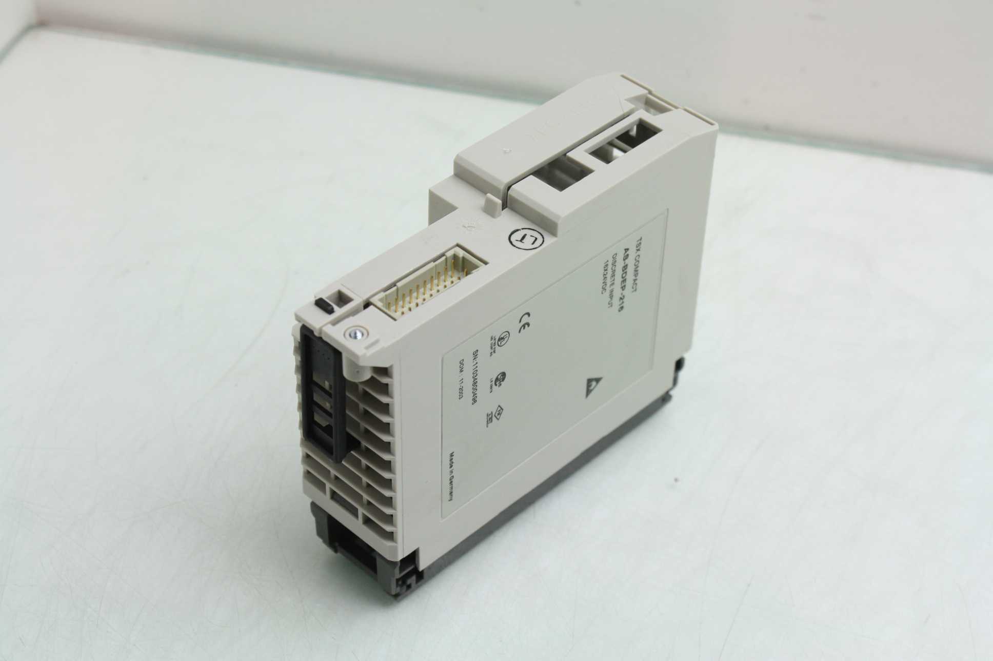 Schneider Automation AS-BDEP-216 Discrete 16 Channel Input Module 24V DC - Used - Image 11