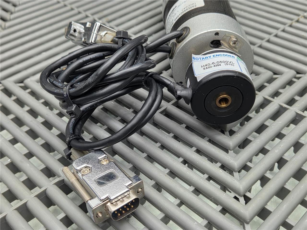 Servo Tecnica SVT57BL03-60V-50167BL02 Motor w/ Mecapion H40-6-0500VL Encoder - Used - Image 9