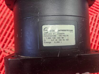 Stober PH721F0070ME Planetary Servo Gear Reducer 7:1 Ratio - Used - Image 3