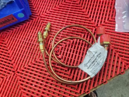 Superior 20" High Pressure Oxygen Cleaned Copper Pigtail CGA540 to BS 341-3 - New - Image 14