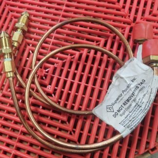 Superior 20" High Pressure Oxygen Cleaned Copper Pigtail CGA540 to BS 341-3 - New