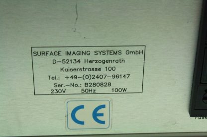 Surface Imaging SiS SCANControl Galvo Controller Laser Inferometer Controller Used 181197095538 2