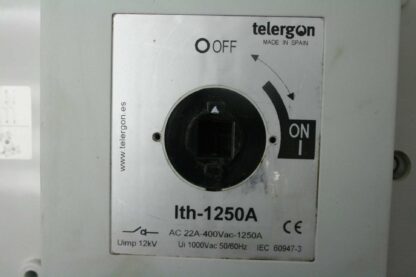 Telergon S5-12503PS0 Three Pole Disconnect Switch 400V AC @ 1250A - Used - Image 14
