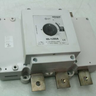 Telergon S5-12503PS0 Three Pole Disconnect Switch 400V AC @ 1250A - Used
