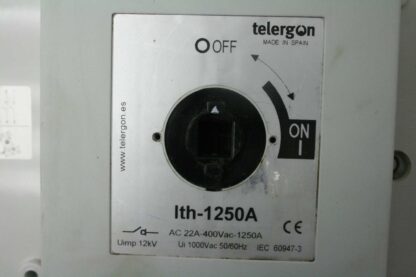 Telergon S5-12503PS0 Three Pole Disconnect Switch 400V AC @ 1250A - Used - Image 6