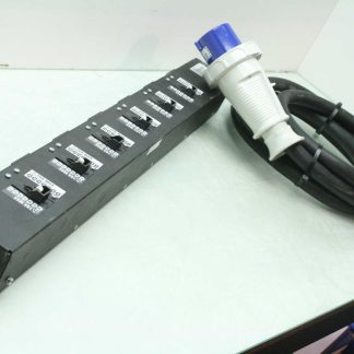 TeraData 315-0610807 PDU, 6-Outlet Power Strip 200-240V w/ Walther 269 409 - Used