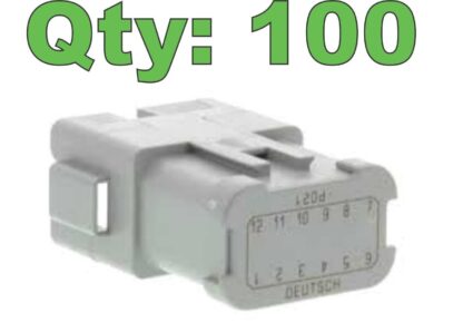 New Deutsch DT04-12PA-P021 Bussed Feedback Receptacle Plug Assembly 12 Pin - New - Image 17