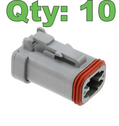 New Deutsch DT06-4S-CE01 Housing for Female Terminals 4 Position - New - Image 25