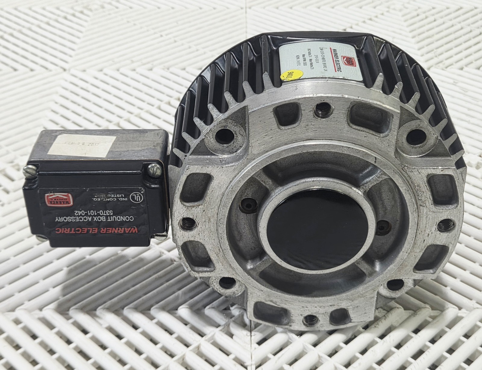 Warner Electric EUM-180-20-MBFB Electromagnetic Brake, 24V, 12lb-ft, 3600 rpm - Used - Image 5