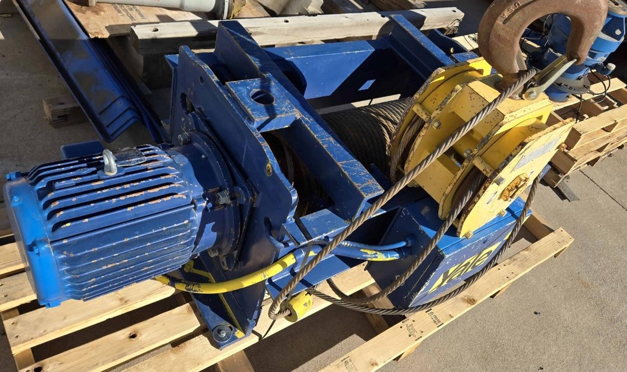 Yale DEW15-37BM11S4 Wire Rope Hoist 10 Metric Ton, 37 Ft. Lift, 460V 3-Phase - Used - Image 11