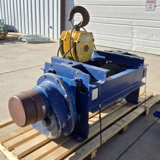 Yale DEW15-37BM11S4 Wire Rope Hoist 10 Metric Ton, 37 Ft. Lift, 460V 3-Phase - Used