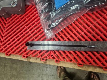 (100) HellermanTyton 157-00418 Weld Stud Mount Cable Tie M5 / M6 x 8.66" Length - New - Image 7