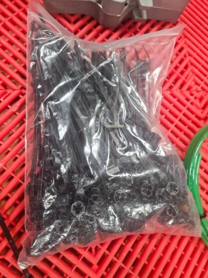 (100) HellermanTyton 157-00418 Weld Stud Mount Cable Tie M5 / M6 x 8.66" Length - New - Image 8