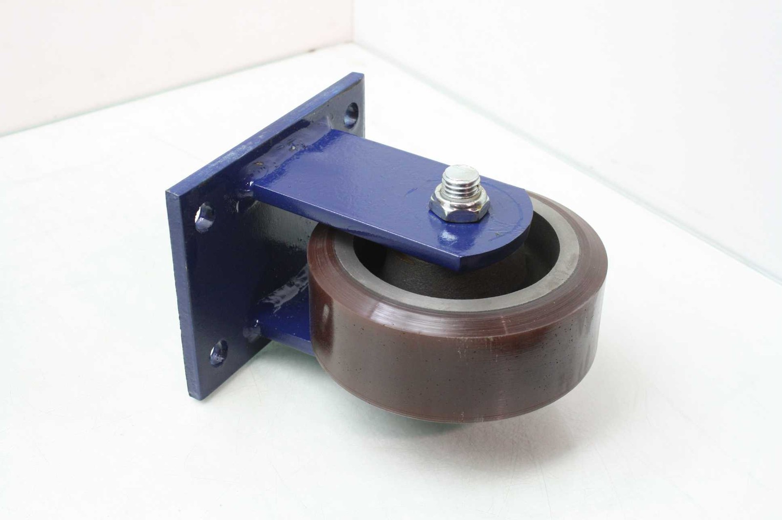 2 Caster Concepts Steel Ball Bearing 6" x 2" Fixed Casters Polyurethane Treads - New - Image 10