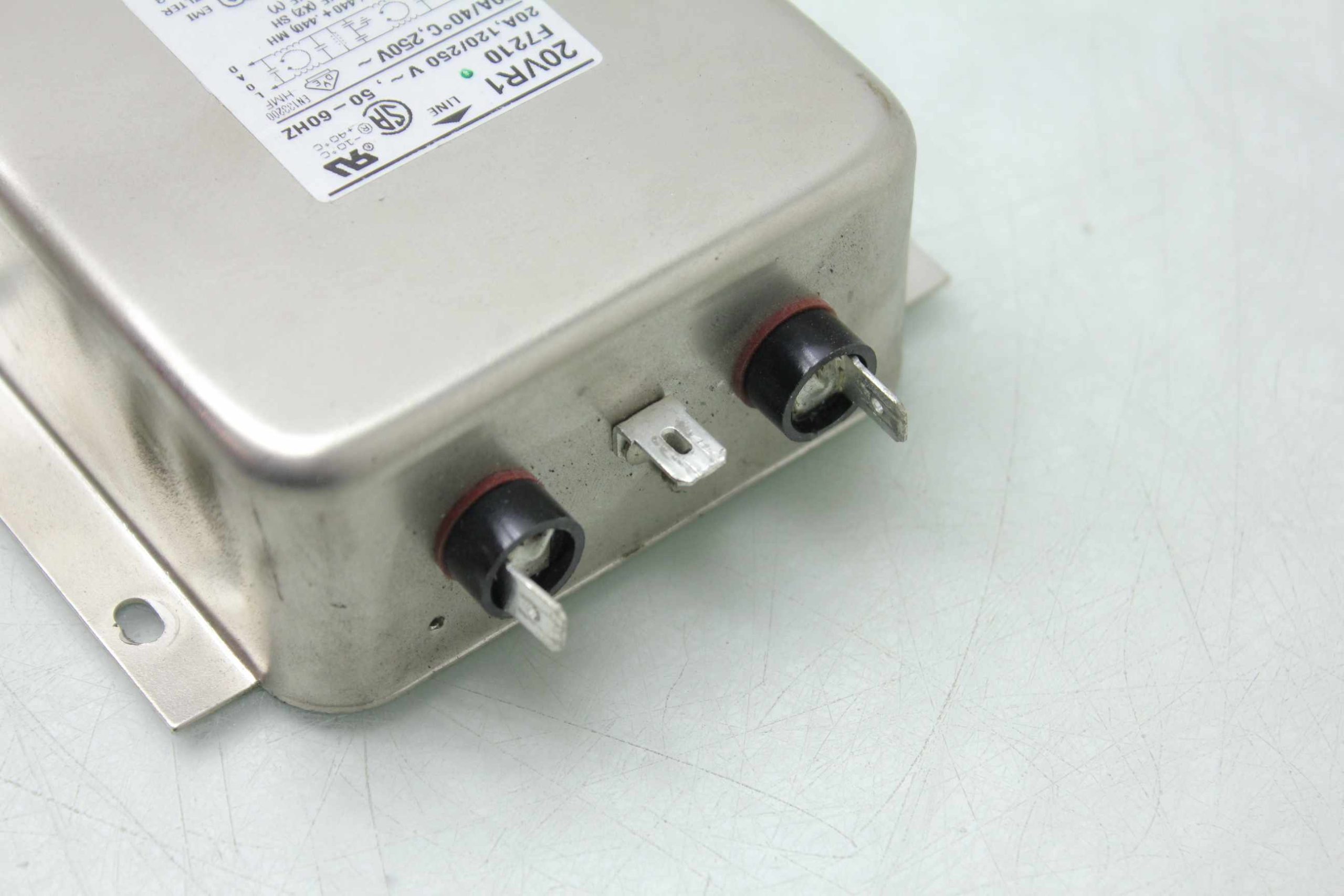 2 Corcom 20VR1 EMI AC Line Filters 120/250V @ 20A - Used - Image 11