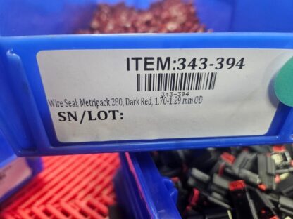 (2000) New Aptiv 15324983 Red Silicone Wire Seals GT 630 22-20 AWG - New - Image 8