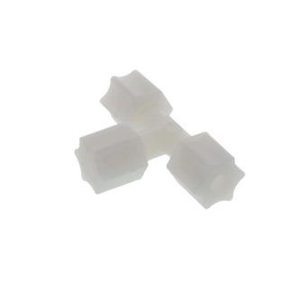 215 New Jaco 70-4-N-O Polypropylene Union Tee 1/4 OD Tube - New