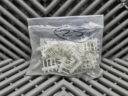 (25) New Molex 10081041 4-Pin KK Header 4 Circuit Male to Male Connectors - New - Image 3