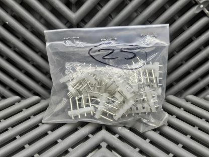 (25) New Molex 10081041 4-Pin KK Header 4 Circuit Male to Male Connectors - New - Image 7