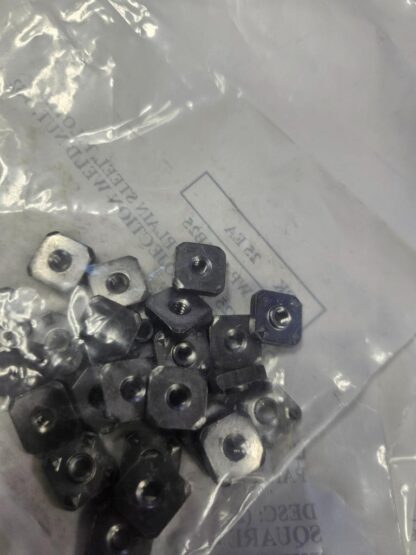 (25) Weld Nuts WP-1101 Plain Steel Piloted Weld Nuts 6-32 - New - Image 4