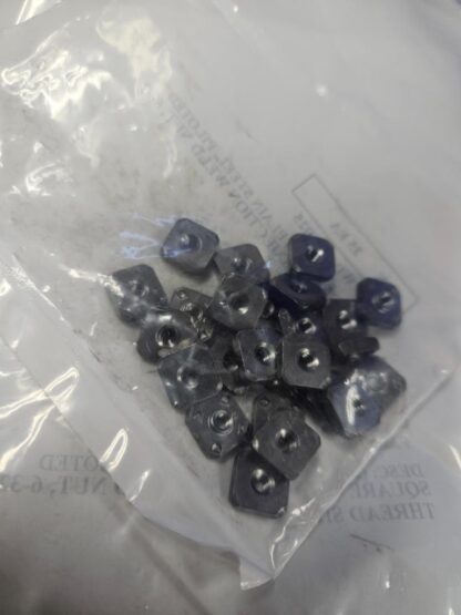 (25) Weld Nuts WP-1101 Plain Steel Piloted Weld Nuts 6-32 - New - Image 5